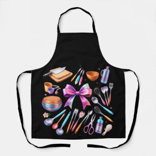 Cute Rainbow Apron Cooking Accessories 