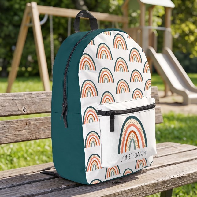 Cute Rainbow Boys  Printed Backpack (Creator Uploaded)