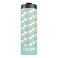 Cute Rainbow Clouds Personalised