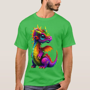 Cute Rainbow Dragon 1 T-Shirt