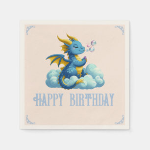 Cute/Rainbow/Dragon/Whimsical  Napkin