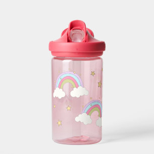 Cute Rainbow Little Stars Water Bottle