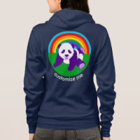 Cute Rainbow Panda Bear Custom