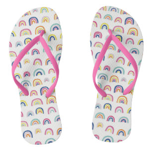 Cute Rainbow Pattern Jandals