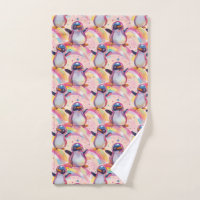 Cute Rainbow Penguins and Stars Pattern