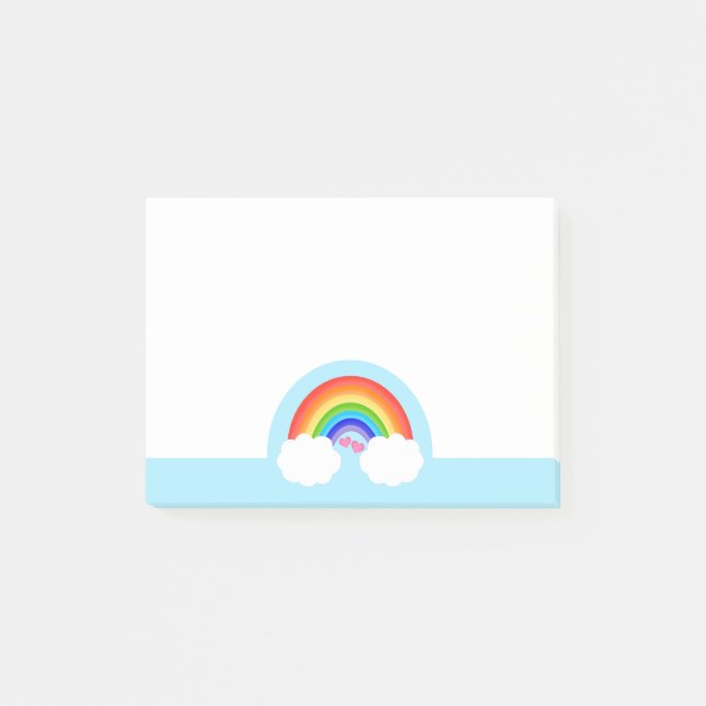 Cute Rainbow Post-it Notes (Front)