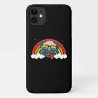 Cute Rainbow Pug