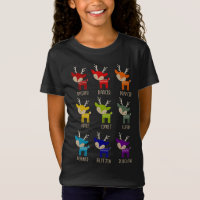 Cute Rainbow Reindeer Tacky Christmas