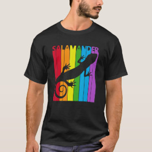 Cute Rainbow Salamander animal T-Shirt