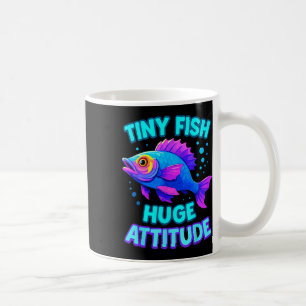 Cute Rainbow Scale Fish Kawaii Cartoon Ocean Kids Coffee Mug