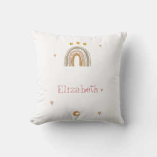 Cute Rainbow Stars Hearts  Cushion