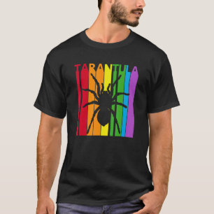 Cute Rainbow Tarantula Spider T-Shirt