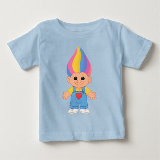 Cute Rainbow Troll Doll Baby T-Shirt