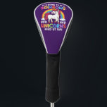 Cute Rainbow Unicorn Cool Birthday Present Funny Golf Head Cover<br><div class="desc">Do you love Unicorns? Are you looking for a Birthday Gift or Christmas Gift for a Unicorn Lover? Then this Unicorn Gift design is for you This awesome Unicorn design is an exclusive novelty design. Grab this Funny Unicorn Gift design as a gift for someone who loves those mystical and...</div>