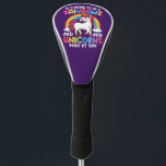 Cute Rainbow Unicorn Cool Birthday Present Funny Golf Head Cover<br><div class="desc">Do you love Unicorns? Are you looking for a Birthday Gift or Christmas Gift for a Unicorn Lover? Then this Unicorn Gift design is for you This awesome Unicorn design is an exclusive novelty design. Grab this Funny Unicorn Gift design as a gift for someone who loves those mystical and...</div>