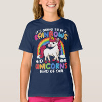 Cute Rainbow Unicorn Cool Birthday Present Funny