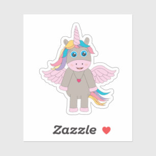 Cute Rainbow Unicorn Design
