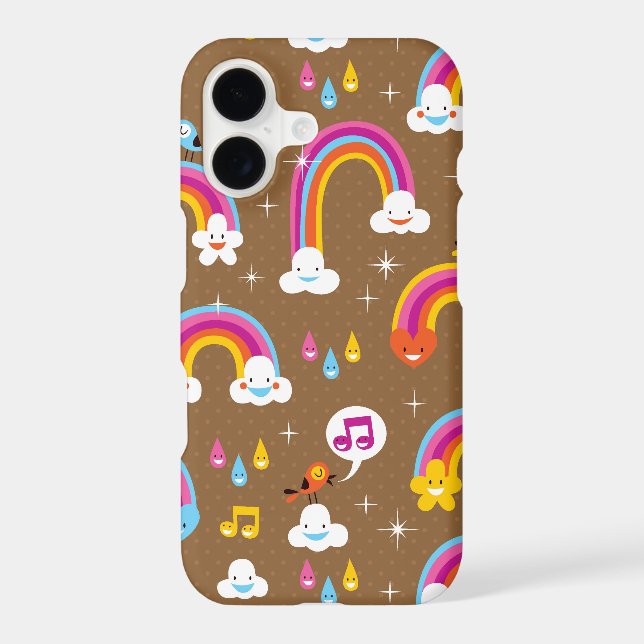 cute rainbows pattern (Back)