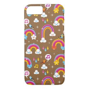 cute rainbows pattern Case-Mate iPhone case