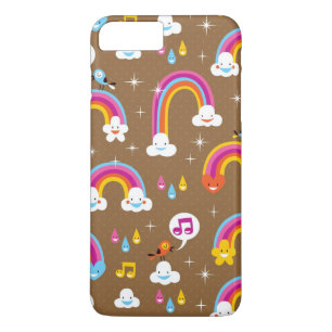cute rainbows pattern Case-Mate iPhone case