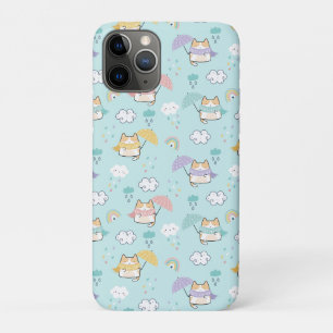 Cute Rainy Day Pattern Case-Mate iPhone Case