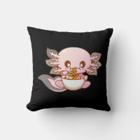 Cute Ramen Axolotl Kawaii Anime Japanese Food Girl