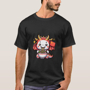 Cute Ramen Dragon China Love Noodle Bowl Chinese F T-Shirt