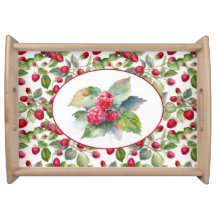 Cute Raspberries Watercolor 