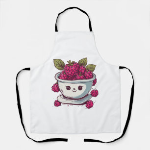 CUTE RASPBERRY APRON