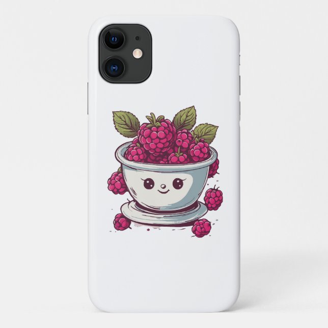 CUTE RASPBERRY Case-Mate iPhone CASE (Back)
