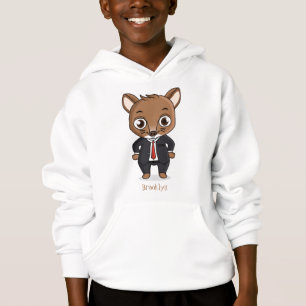 Cute rat cartoon illustration