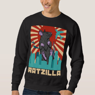 Cute Rat Domestic Rat Rodent Mouse Pet Biology 41 Sweatshirt