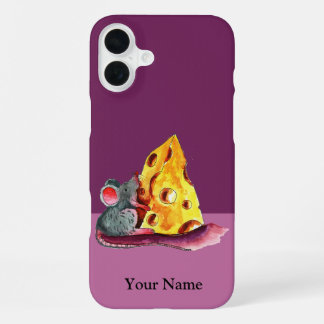 Cute Rat Eating Cheese Case Iphone