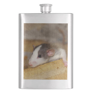 Cute Rat Hip Flask