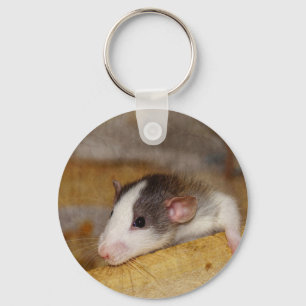 Cute Rat Key Ring