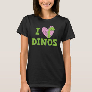 Cute Rawr I love Dinos I love Dinosaur lover boys T-Shirt