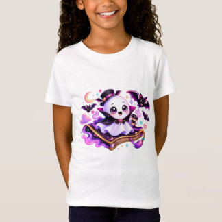Cute Reading Ghost Halloween T-Shirt
