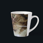 Cute Realistic Cat Face Coffee Mug<br><div class="desc">"A beautiful mug featuring a close-up realistic portrait of a cute cat. A perfect gift for cat lovers,  pet owners,  and anyone who enjoys a cozy cup of coffee or tea with their favorite feline friend."</div>