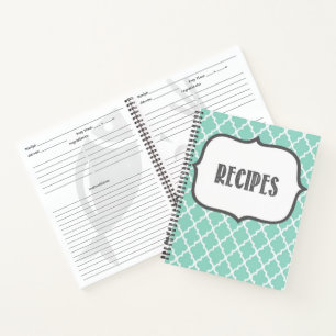 Cute Recipe Notebook