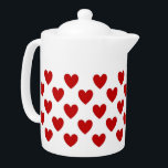 Cute Red and White Hearts Pattern<br><div class="desc">Mini red hearts in polka dot style pattern making cute gifts and décor.</div>