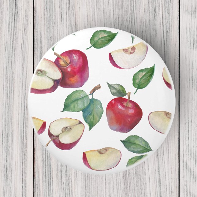 Cute Red Apple Fruit Pattern Ceramic Knob (Creator Uploaded)