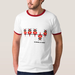 cute red birds T-Shirt