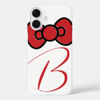 Cute Red Bow Whimsical 