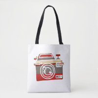 Cute Red Camera Love Heart Photography Graphic