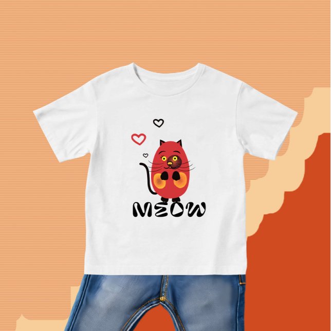 Cute red cat baby T-Shirt (Creator Uploaded)