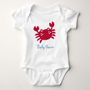 Cute Red Crab Under the Sea Baby Creeper