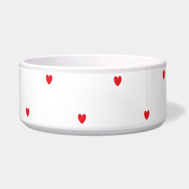 Cute Red Doodle Hearts White Classy Elegant Cool (Front)