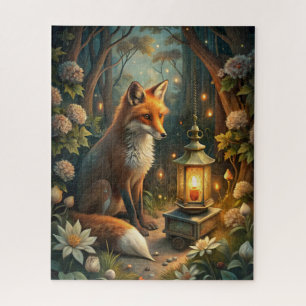 Cute Red Fox Jigsaw Puzzle