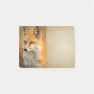 Cute Red Fox Wilderness Nature Photography Post-it Notes
