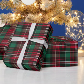 Cute Red/Green Plaid Wrapping Paper